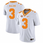Tennessee Volunteers 3 Josh Malone White Nike College Football Jersey Dzhi,baseball caps,new era cap wholesale,wholesale hats